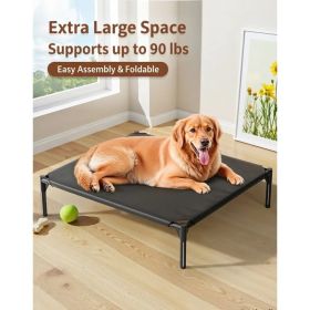 Pet Bed, No Assembly Required, Foldable, Portable, Waterproof & Moisture-Proof, Breathable & Antibacterial, All-Season Sleeping Mat For Cats And Dogs, (Option: OxfordclothS)