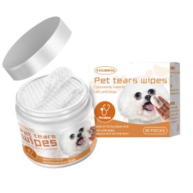 Yegbong Pet Wipes Clean, Dogs And Cats Tear Stains Eye Cleaning Wipe Eye Dirt Cotton Pad (Option: 3PCS)