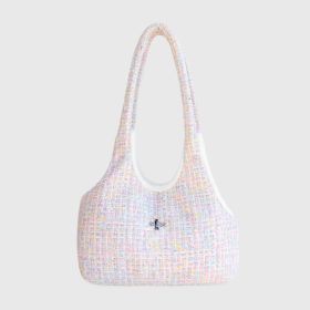 Chantel Tweed Dog Carrier (Color: Candy)